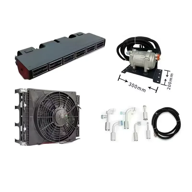 Suitable for electric refrigeration and air conditioning systems in motorhomes, DC parking, and truck units
