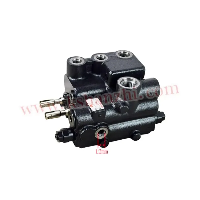 Shimadzu جودة عالية التحكم الهيدروليكي اثنين صمام متعدد الاتجاهات 22N57-30221 لقطع غيار الرافعة الشوكية TCM T3Z / C3