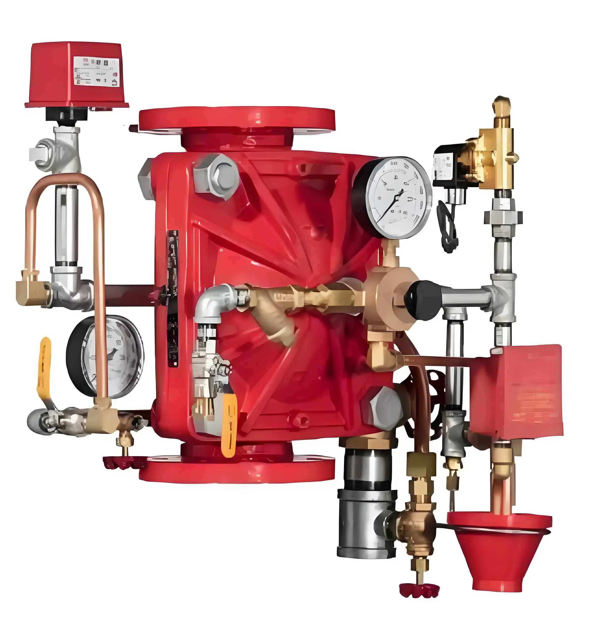 Electric Start Fire Rain Valve Essential Firefighting Equipment Accessory Set