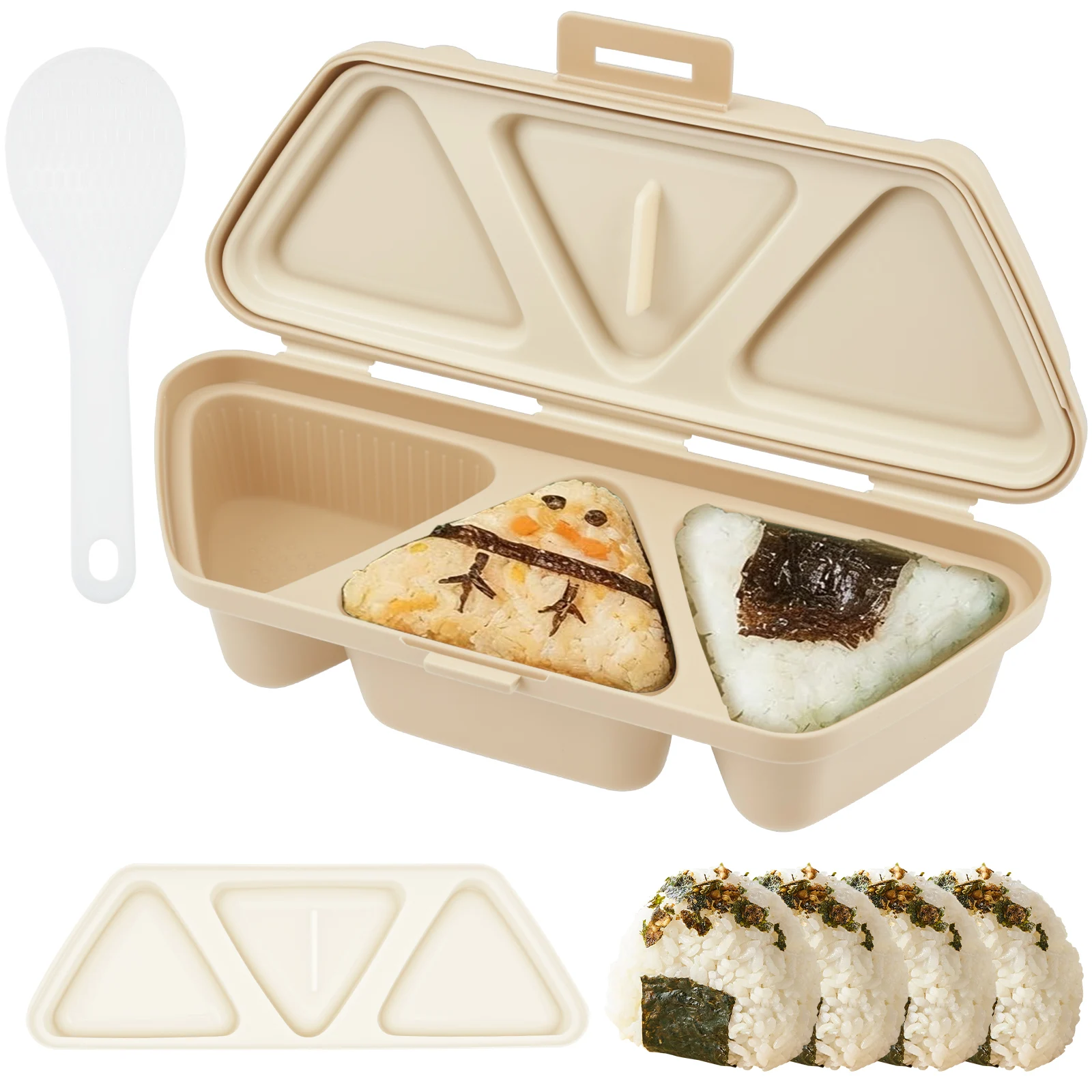 Kitchen Gadgets Store - Cetakan Onigiri 6 in 1, Cetakan