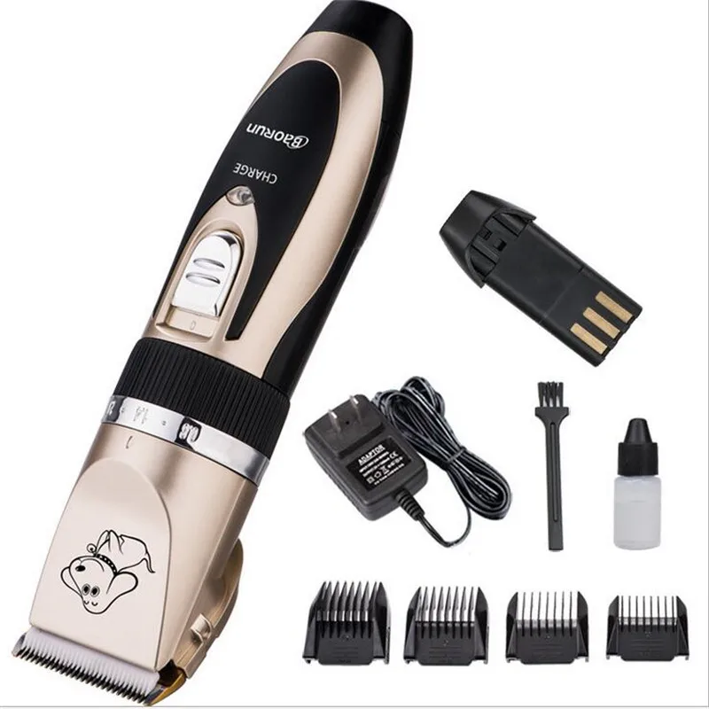 

Electric Dog Hair Trimmer Pet Fur Clipper Cutter Teddy Cat Grooming Scissor Ceramic Razor Shearing Quiet Animal Haircut Machine