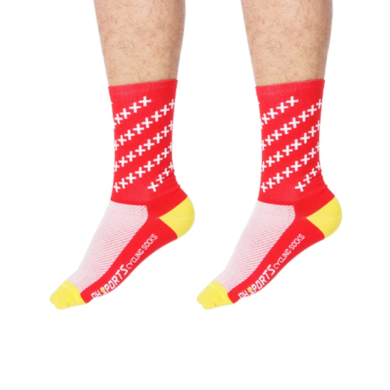 

Женские велосипедные носки DH, износостойкие дышащие, средней длины, для занятий спортом, бега