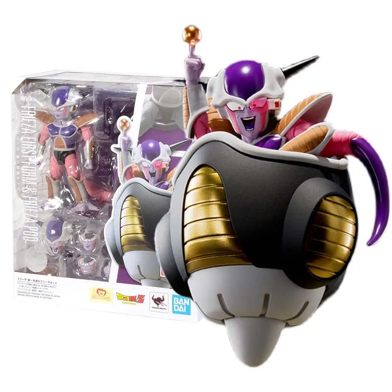 

Bandai Figure Dragon Ball Anime Figures SHF Frieza First Form Pod Collection Model Action Figure Toys For Boys Children's Gifts