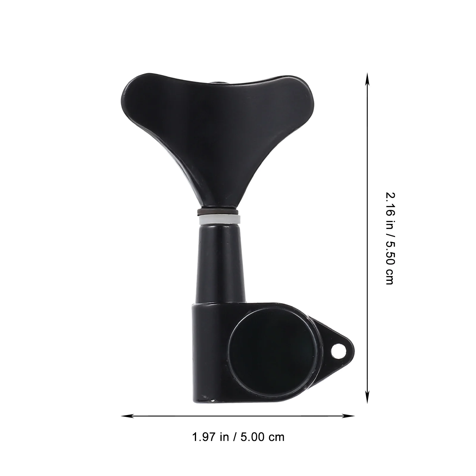 

4Pcs Simple Guitar String Adjuster Stable Durable Metal Tool for Electric Acoustic Guitars Black Simple Guitar Adjuster