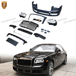 Per Rolls Royce Ghost vecchio al nuovo gruppo paraurti anteriore per auto di 3 generazione accessori per la modifica del faro in materiale PP