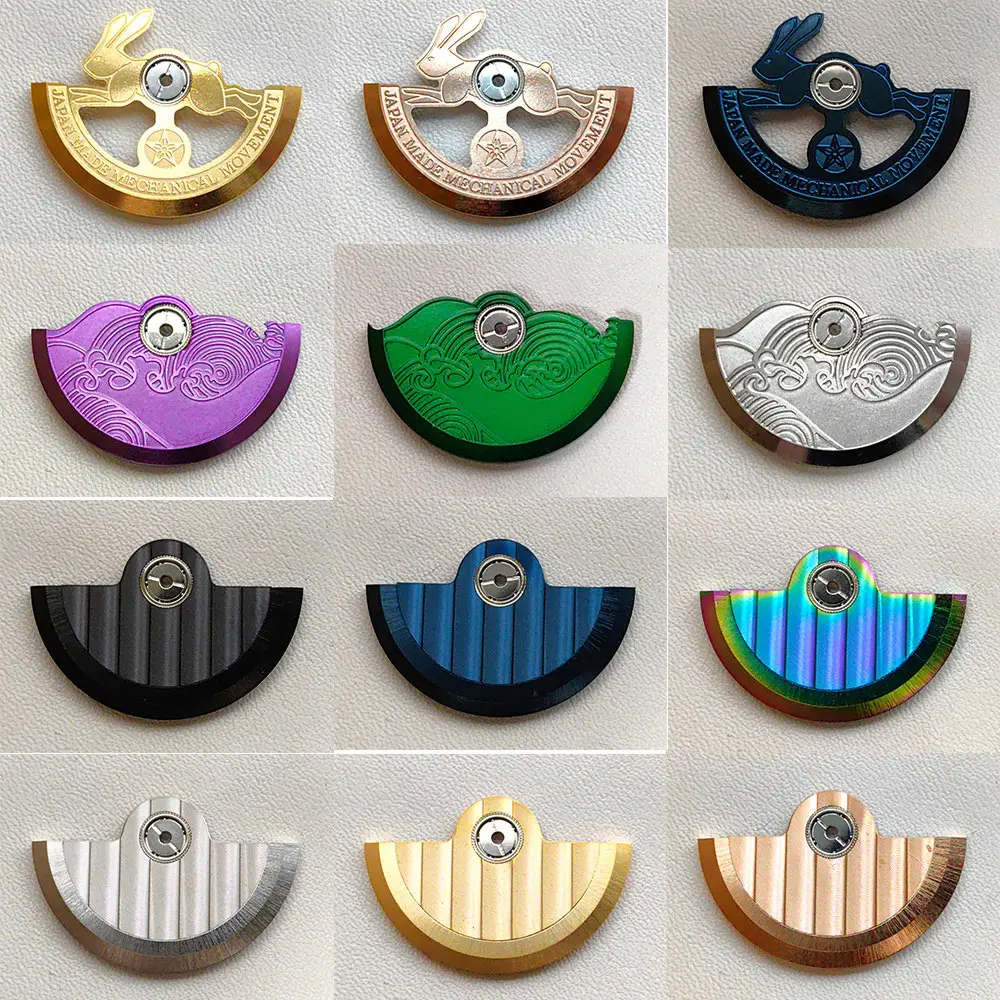 

Customized NH35 Movement Rotor Fit for NH38 NH39 4R35 7S26 NH35 Movement Oscillating Weight Hammer Automatic Movement Rotor
