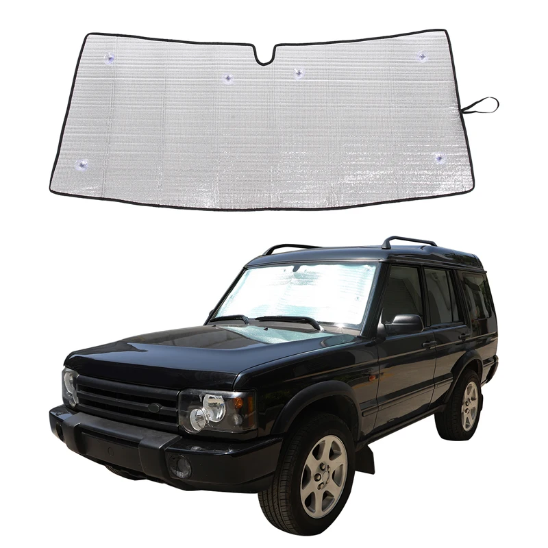 For Land Rover Discovery 2 LR2 1998-2003 Windshield Car Sun Shade Front Window Sun Visors With Suction Cup Car Accessories