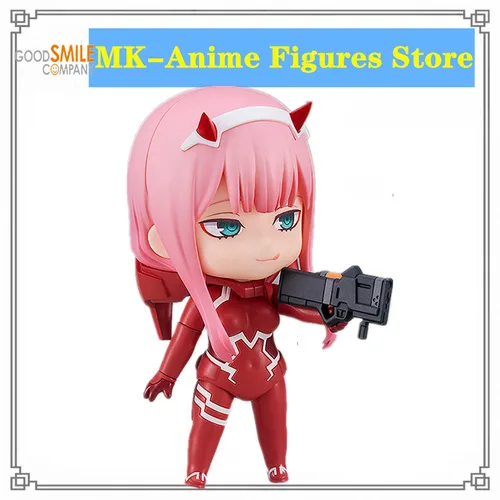 재고 애니메이션 피규어 DARLING in the FRANXX Zero Two 2408 PVC 액션 피규어 장난감, 피규어 모델 생일 선물, 10cm 