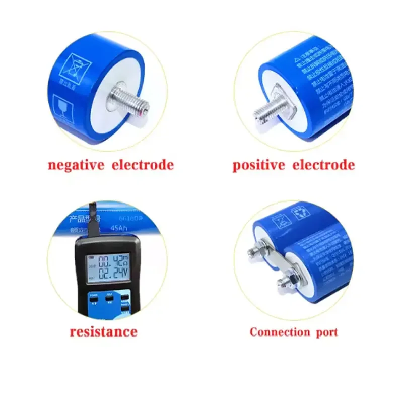 

2.3V 40Ah battery original Yinlong LTO66160 10C discharge DIY 12V 24V low temperature resistant lithium Titanate batteries