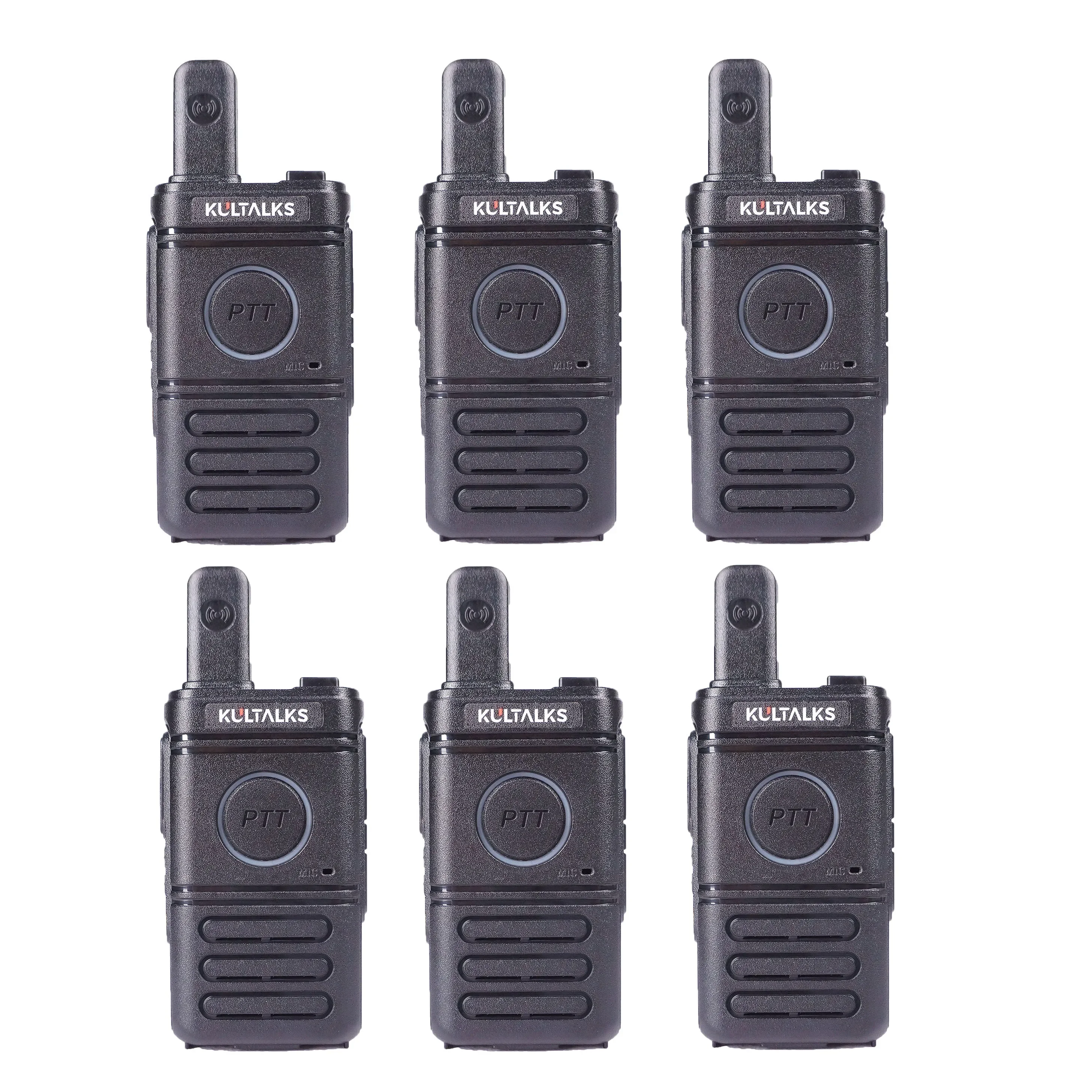 

KUltalks CE FCC KT20 Pmr446 Kt20 Short Range Indoor Walkie Talkie 6 Pice For Waiter KU1048