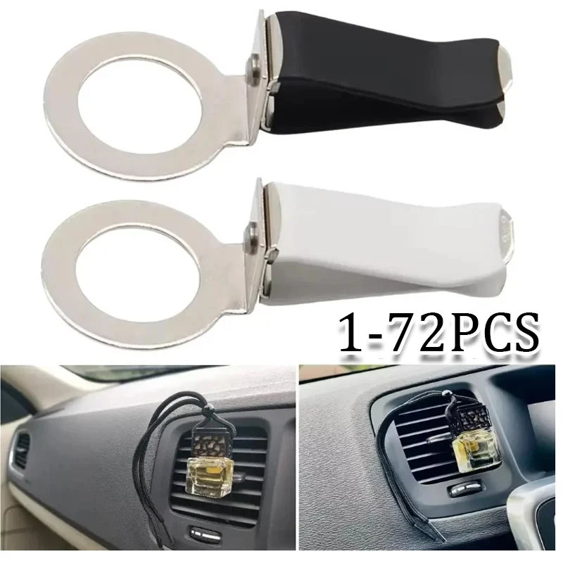 Interior Car Accessories 360° Rotating Incense Bottle Clip Air Freshener Clip Car Perfume Clip Vent Q3V4