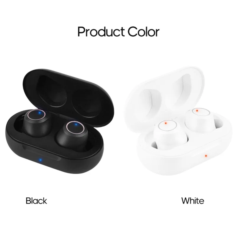 Wireless Bluetooth Earphones Game Noise Reduction Sports Earphones Stereo Call Earphones with Microphone Long Standby Headphones