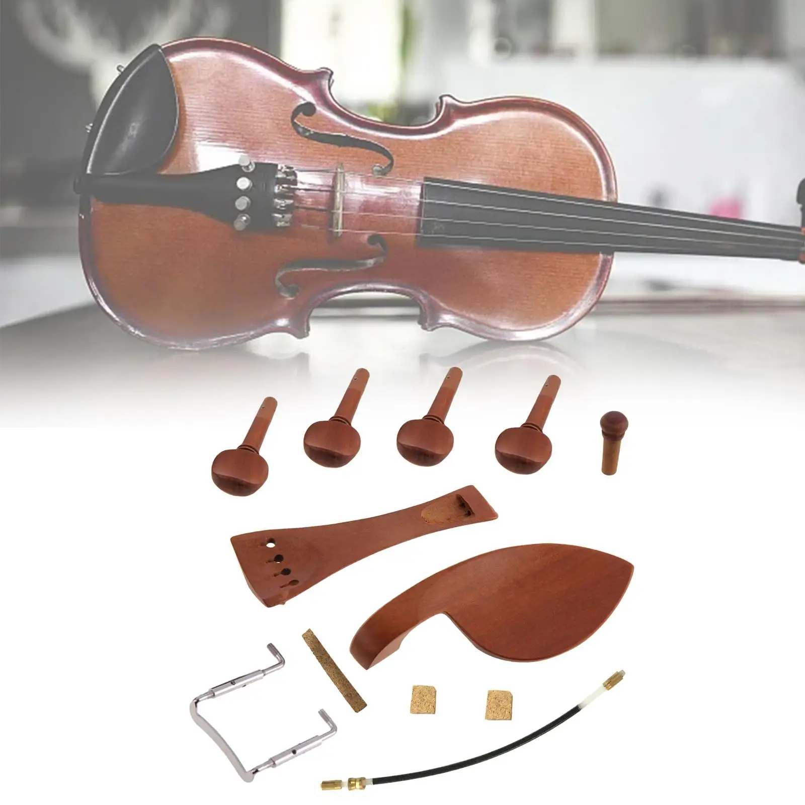 Kit d'accessoires de remplacement pour violon, cordier musical robuste