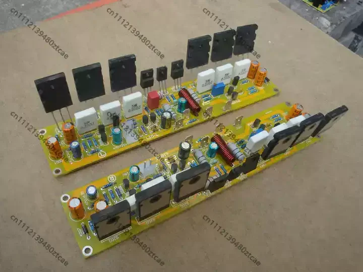 Two Channel Pure Class A Audio Amplifier Finished Board L10-1 With C5200 A1943 Transistor HiFi Home Sound Mod Accessory