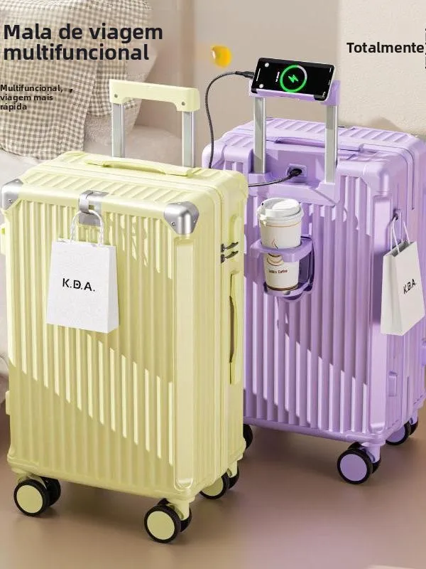 2026-new-large-capacity-20-inch-luggage-carry-on-suitcase-fashionable-student-dormitory-leather-bag-multi-functional-travel-bag