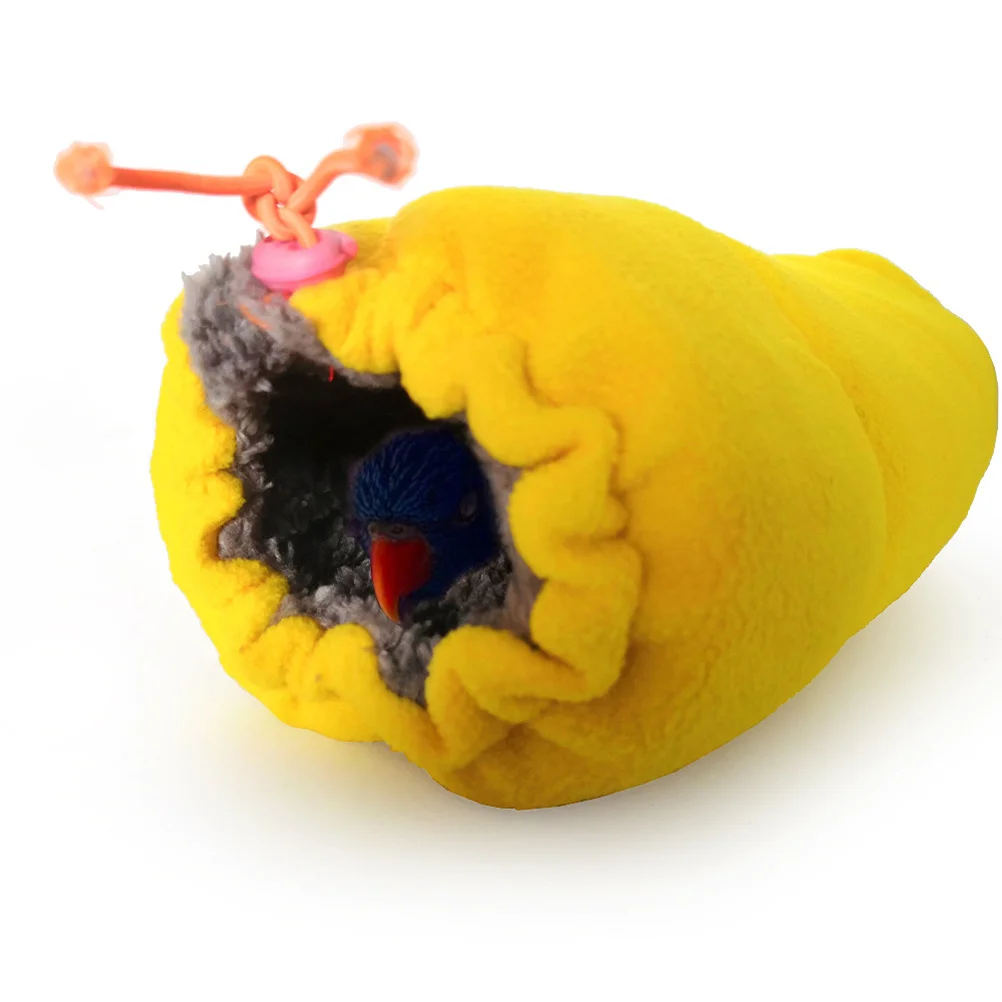 

Parrot Sleeping Nest S Size Random Color Cozy Bird Nest for Indoor Outdoor Use Cute Bird House for Pet Comfort