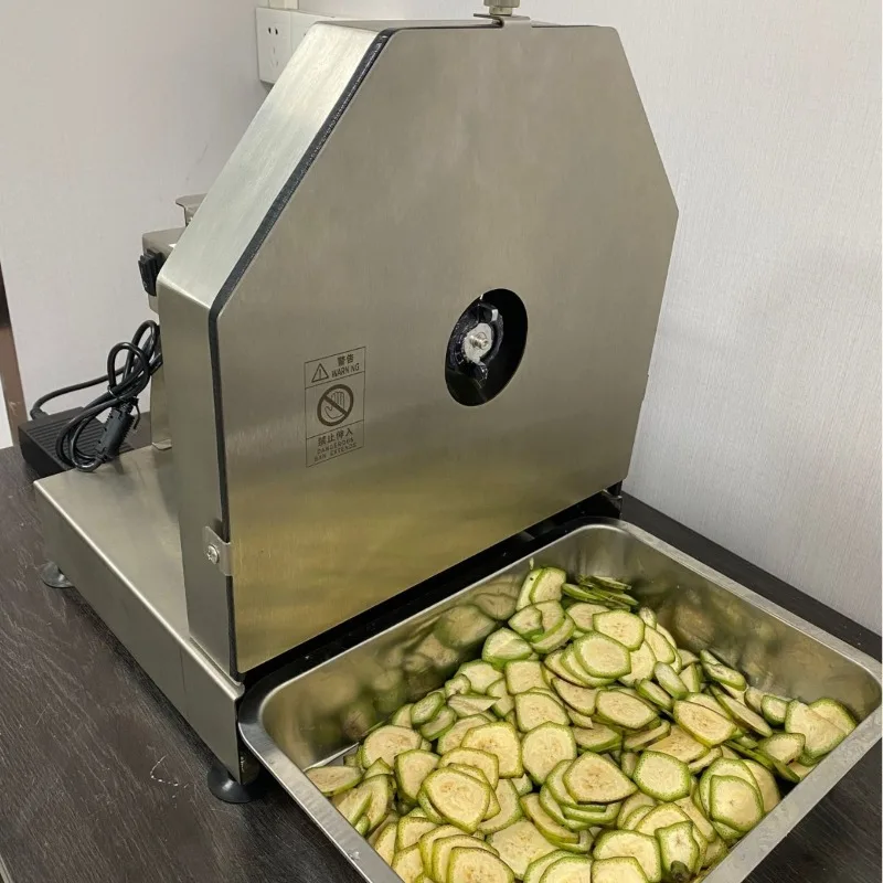 2026Raw banana slicer, round and long slices, electric stainless steel manual ginger-garlic vegetable slicer, fruit lemon slicin