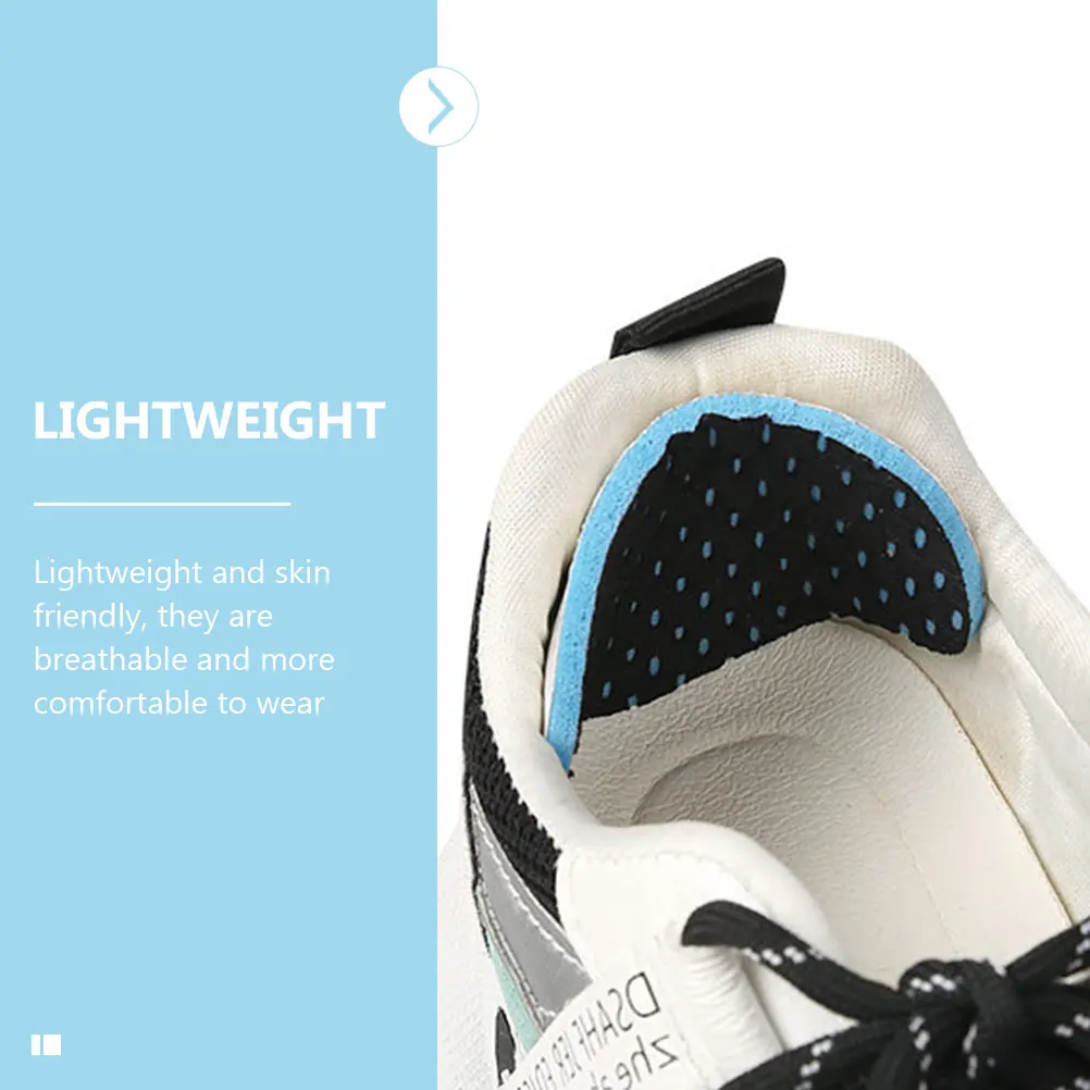 

Anti Chafing Heel Pads Self Adhesive Wear Resistant Cushioning Shoe Heel Protectors for High Heels Sneakers