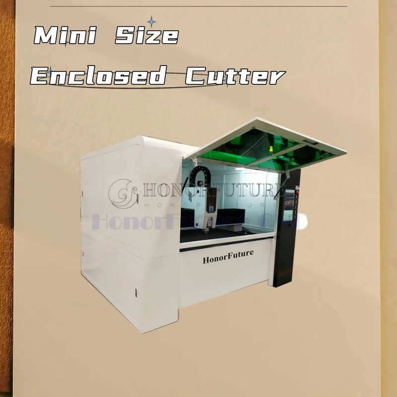 Best Sell Mini Fiber Laser Cutting Machine 1500/2000/3000w Steel Laser Cutting Machine with Full Cover for Safety