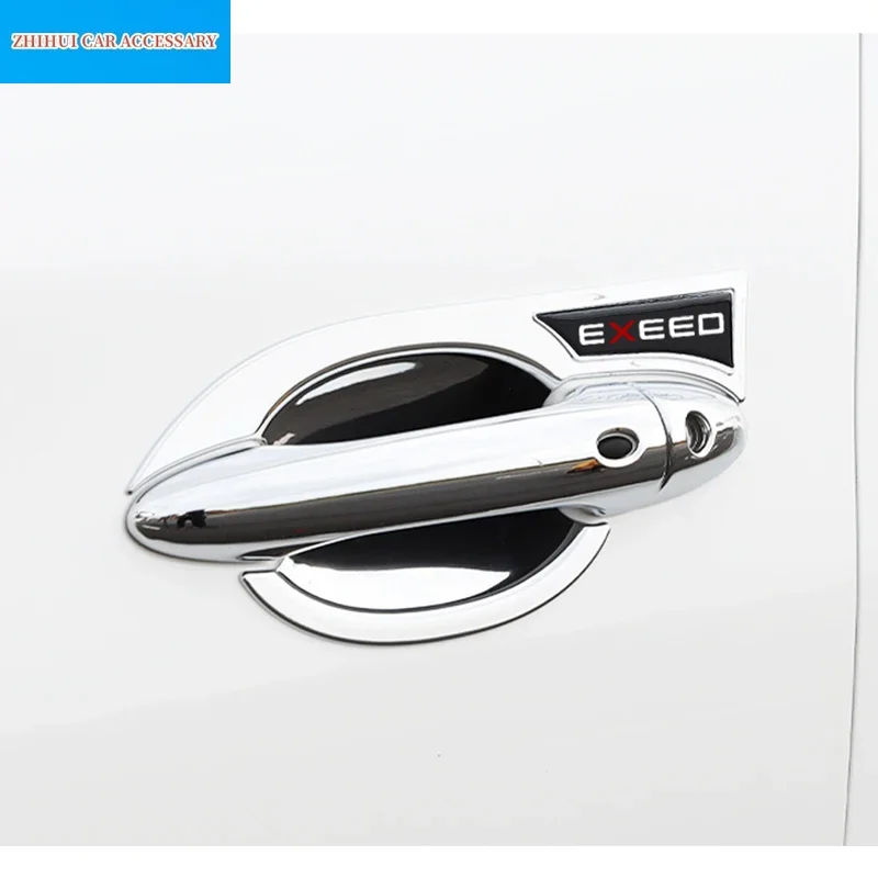 

Car Styling Door Handle Wrist Stickers For Chery Exeed TXL 2020 2021 2022 ABS Decorations Protective Decal Auto Accessories