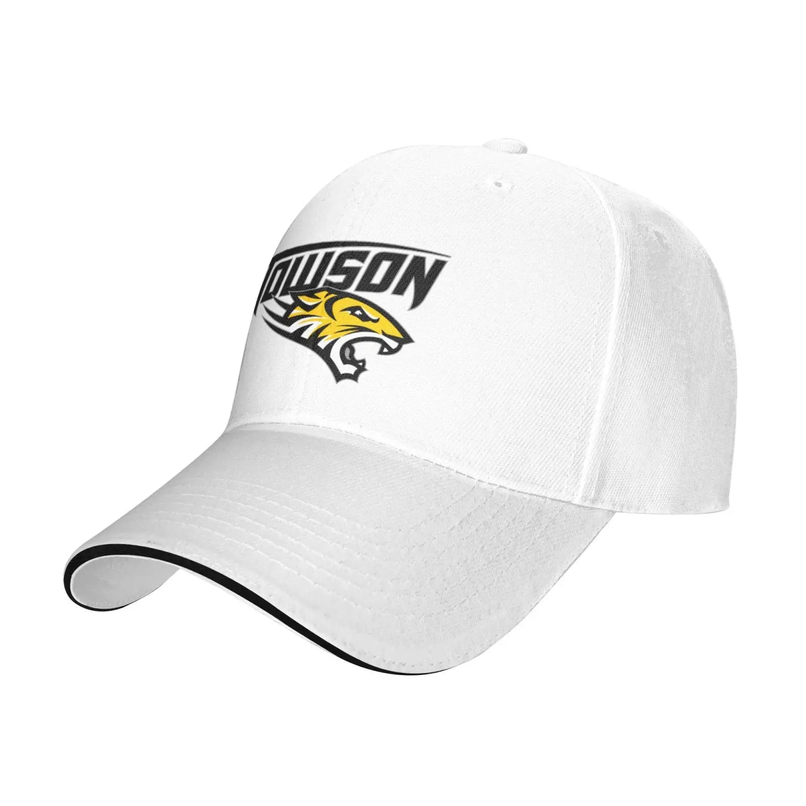 

Towson University Logo Sandwich Cap Unisex Classic Baseball Capunisex Adjustable Casquette Dad Hat Black