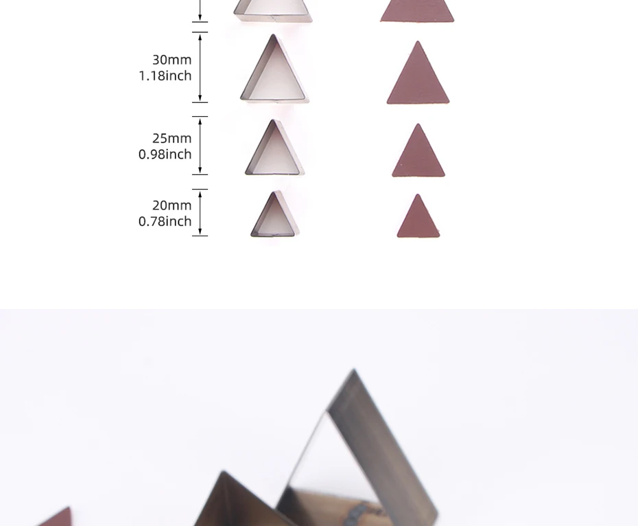 QJH 20–50 mm gestanzte Lederohrringe/Tropfenformschneider/8 Formen/Herz/Quadrat/Abgerundetes Quadrat/Dreieck/Hexagon/Pflaume/Tropfen/Blatt – Detail 15