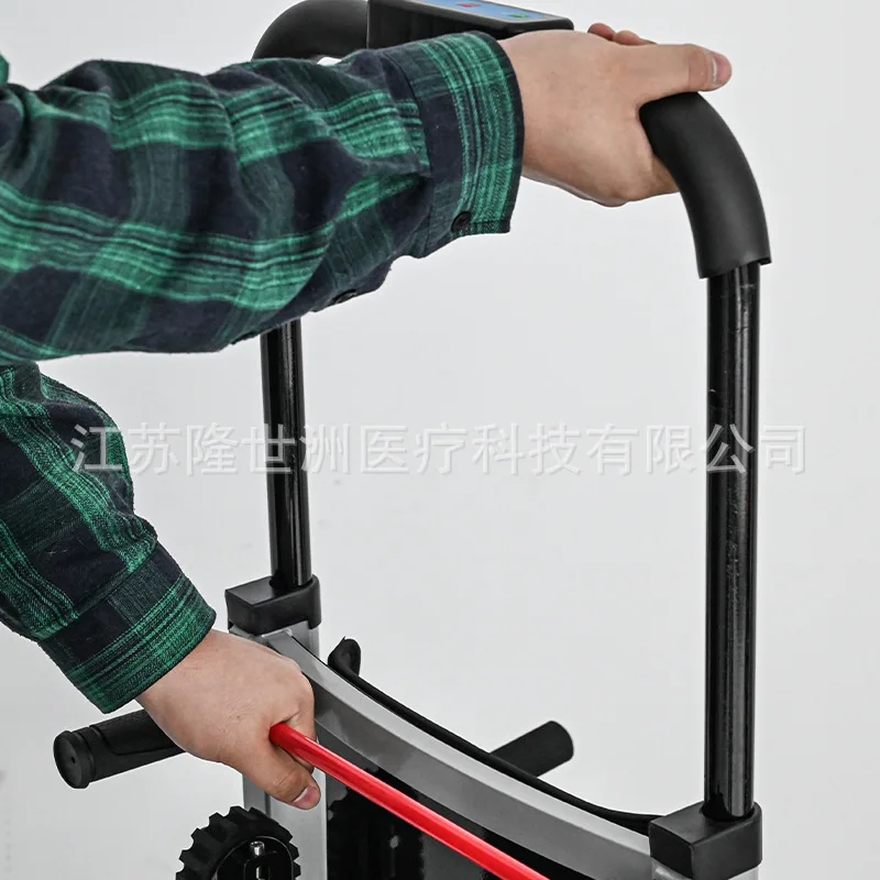 Household Tracked Stair Climber, Narrow Passage Electric Stair Climbing Wheelchair for Seniors Daily Home Mobility