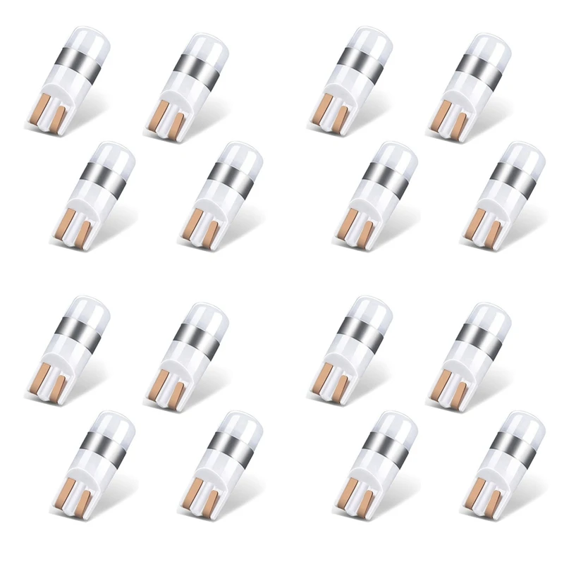 

16X ОШИБКА T10 лампочка Canbus 3030 Smd светодиодная парковочная лампа ярко-белая 6000K