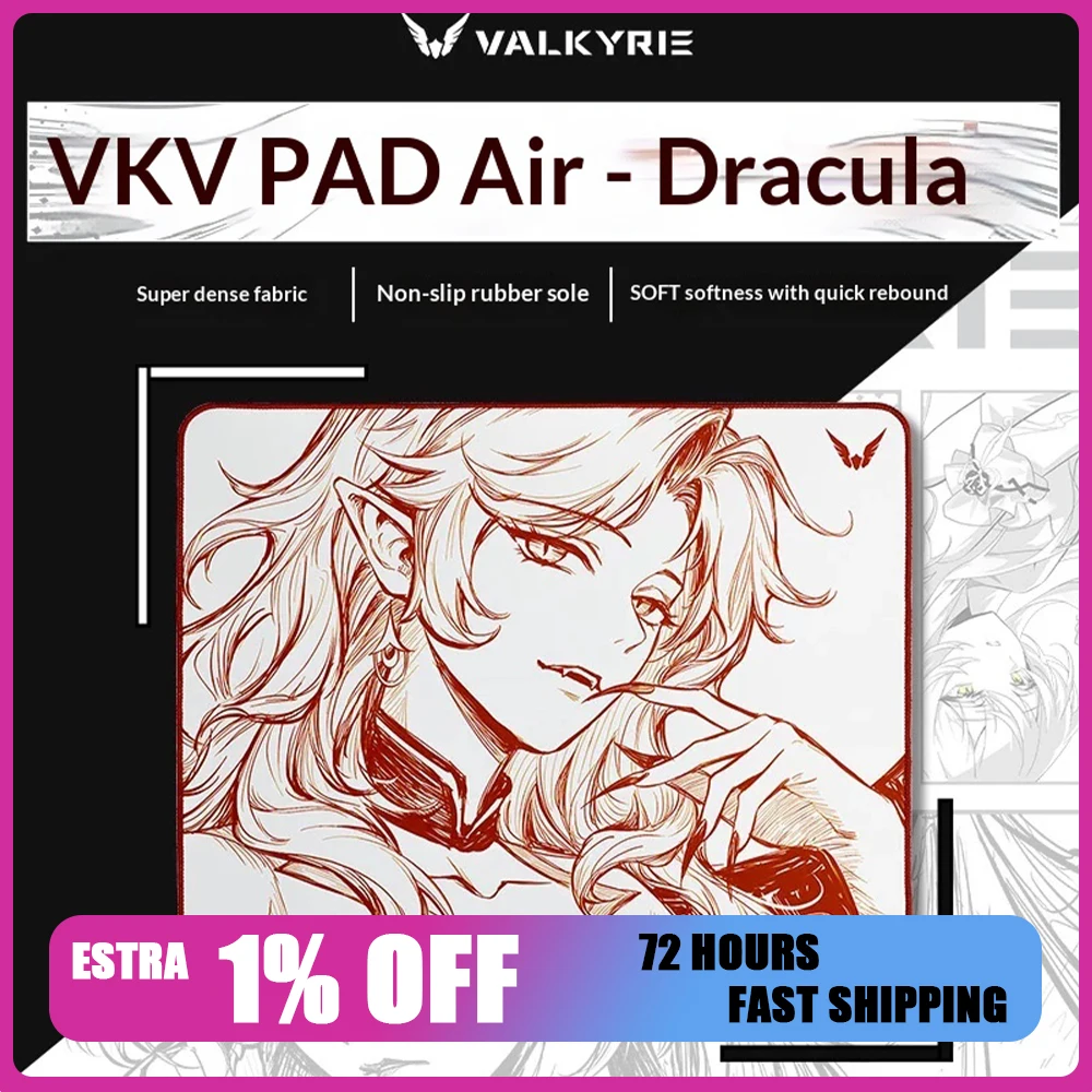 VALKYRIE VK V PAD AIR Mouse Pad Neutral Control Mousepad Be Non-Slip Soft Rubber Base Moisture Proof For PC Accessories Gifts