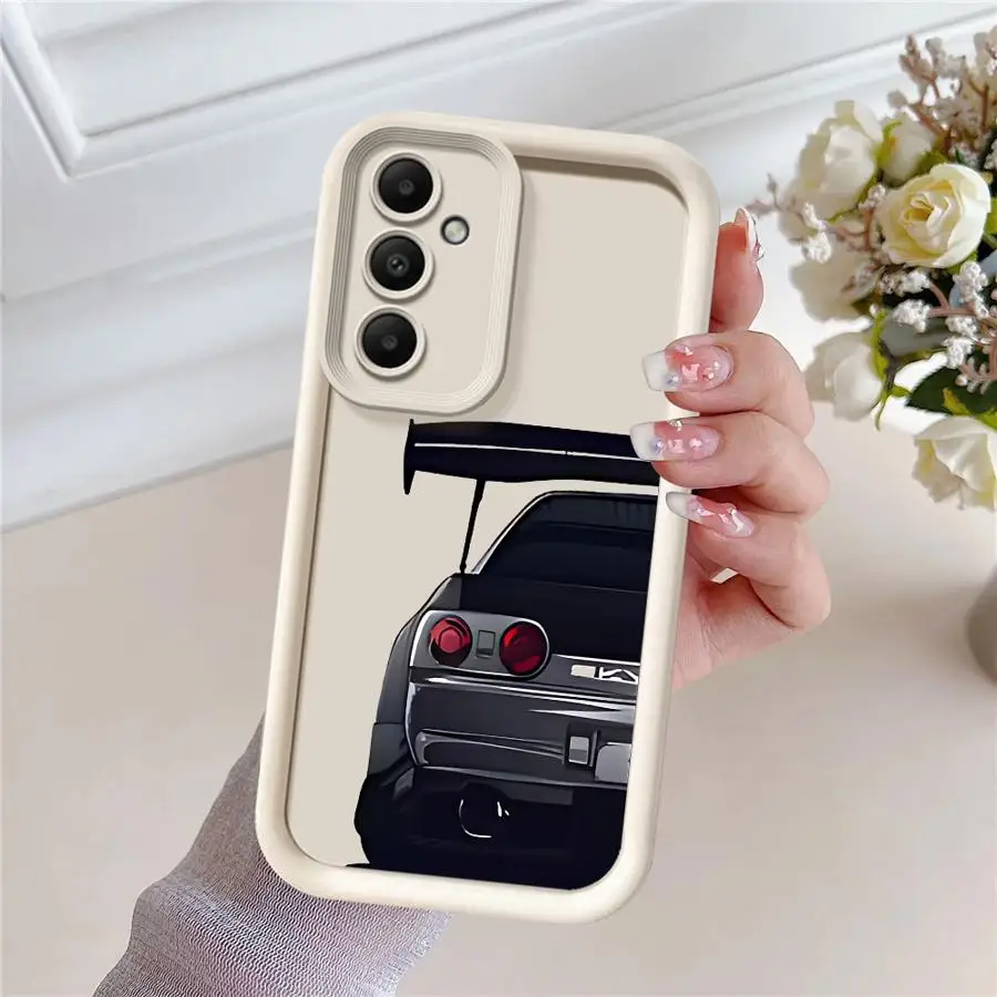 Japan JDM Sports Cars Phone Case for Samsung Galaxy A72 5G A73 A71A52s A54 A53 A52 A55 A35 A25 A15 A51 Soft Cover image 5