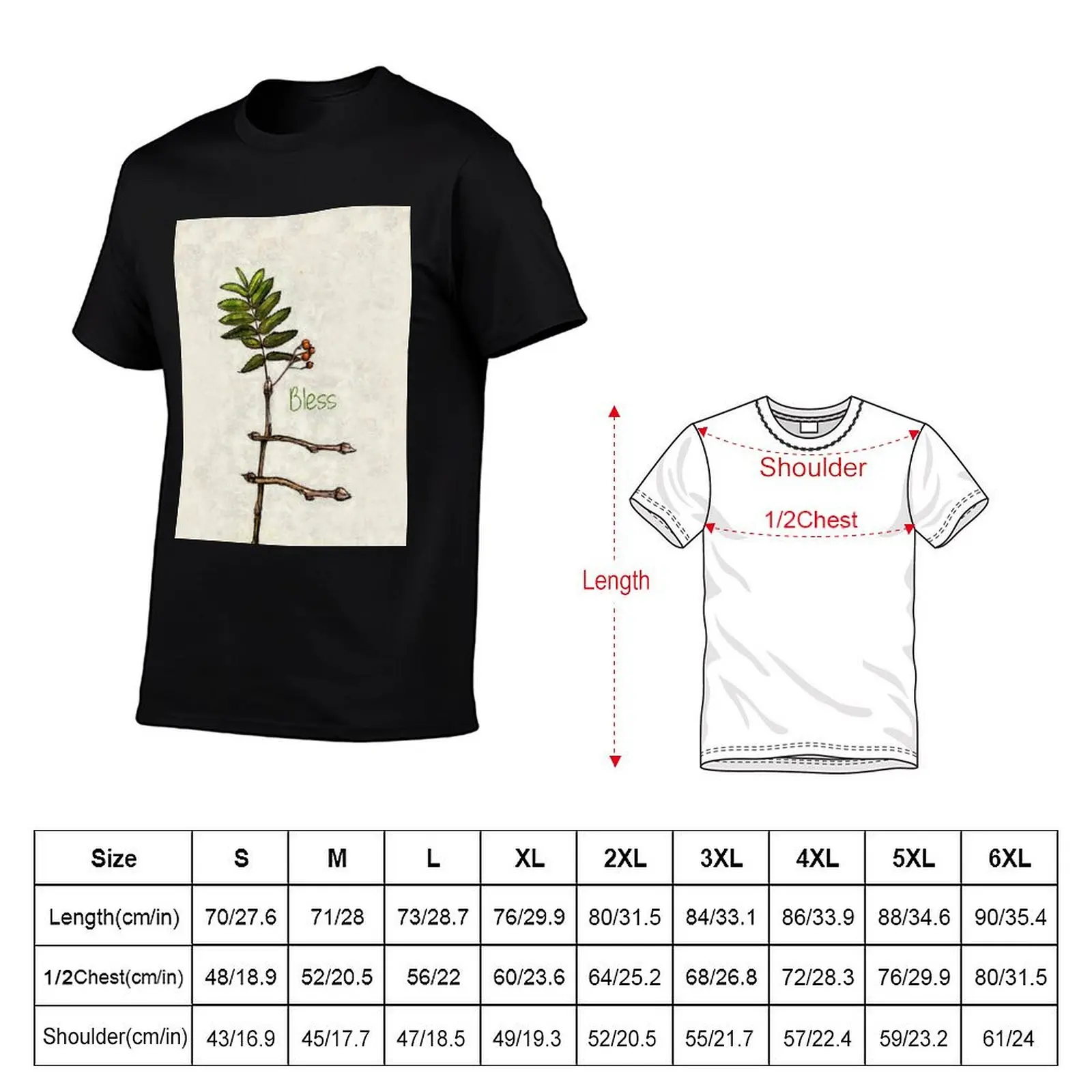 Rowan, Tree Of Blessings T-Shirt oversizeds quick drying boys whites mens clothes