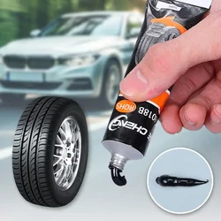 50ml Waterproof High Temperature Resistant Tyre Repair Liquid Black Strong Rubber Glues Adhesive Glue Car Repairs Tools