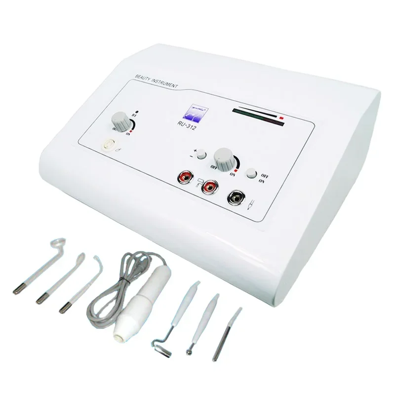 Au-312 Portable High-frequency Galvanic Facial Treatment  Anti-aging Face Lift Beauty Machine