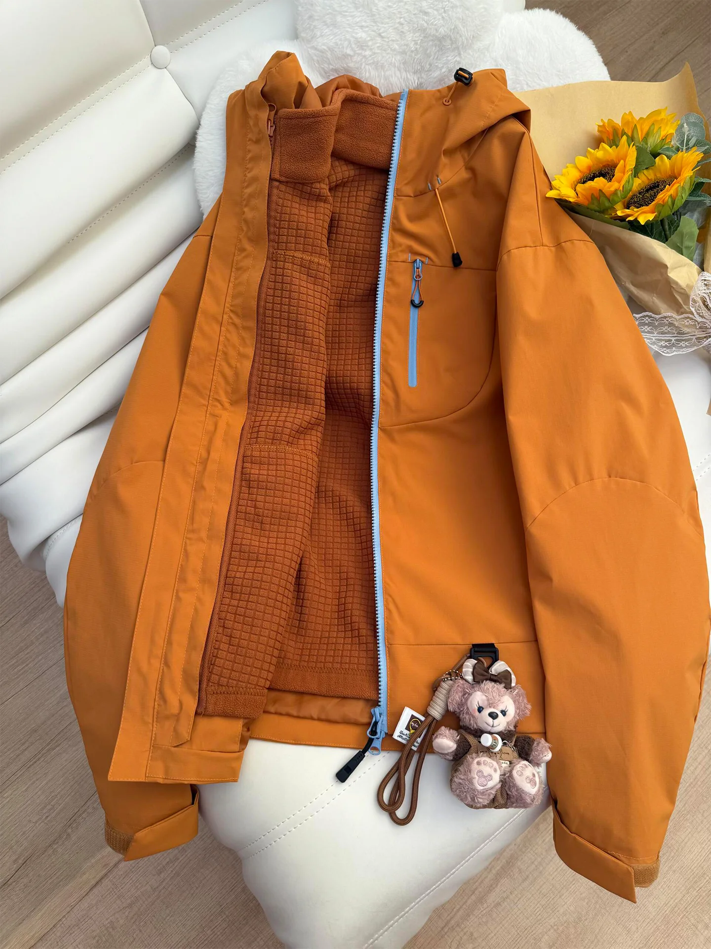 

Куртка-трансформер 3-в-1: теплая, для зимних видов спорта, осенне-зимняя, для активного отдыха, в американском стиле, со съемным капюшоном