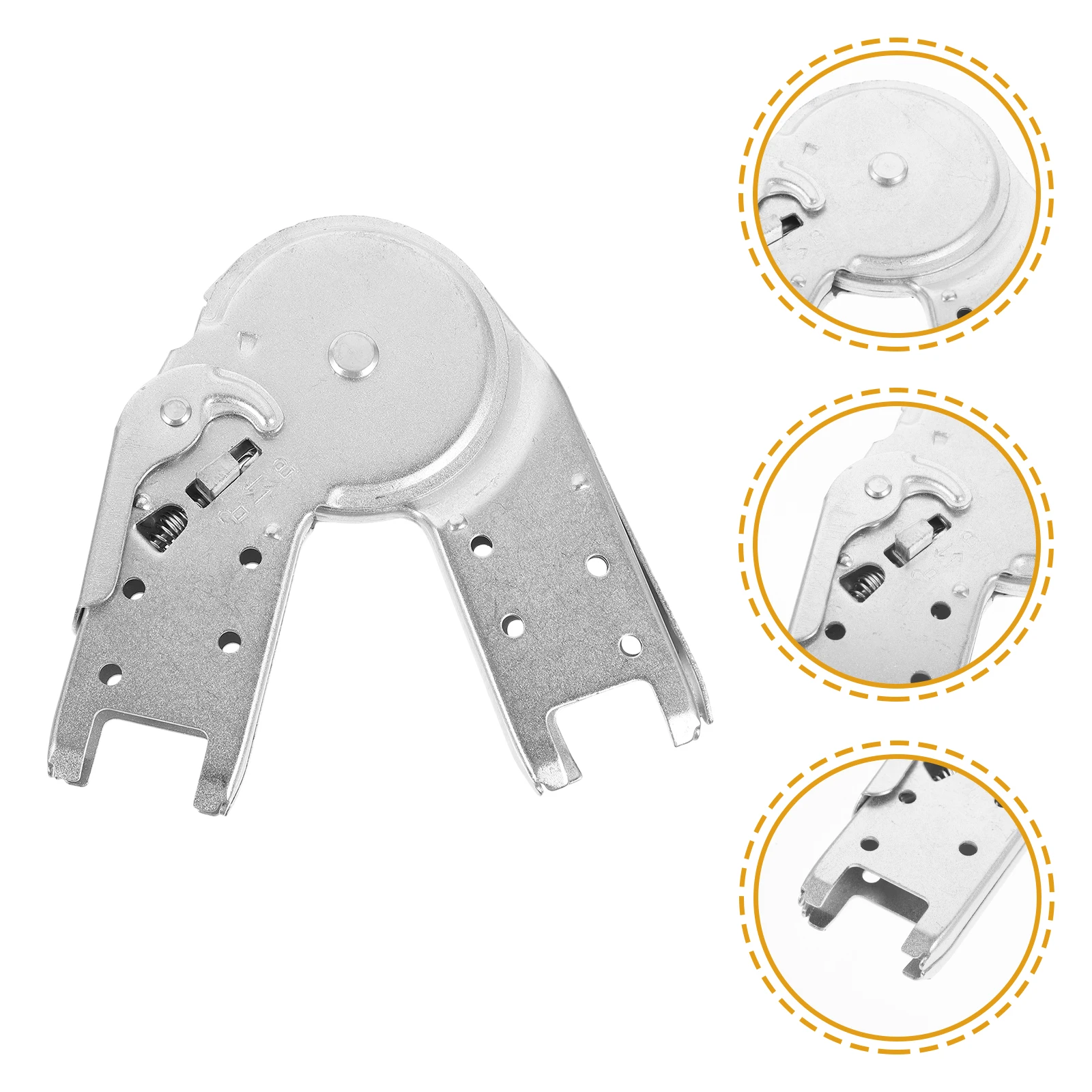 

Sturdy Replacement Metal Step Hinge Folding Bracket Hinge Steel Parts Connector Durable Folding Ladder Hinges For Home Attic