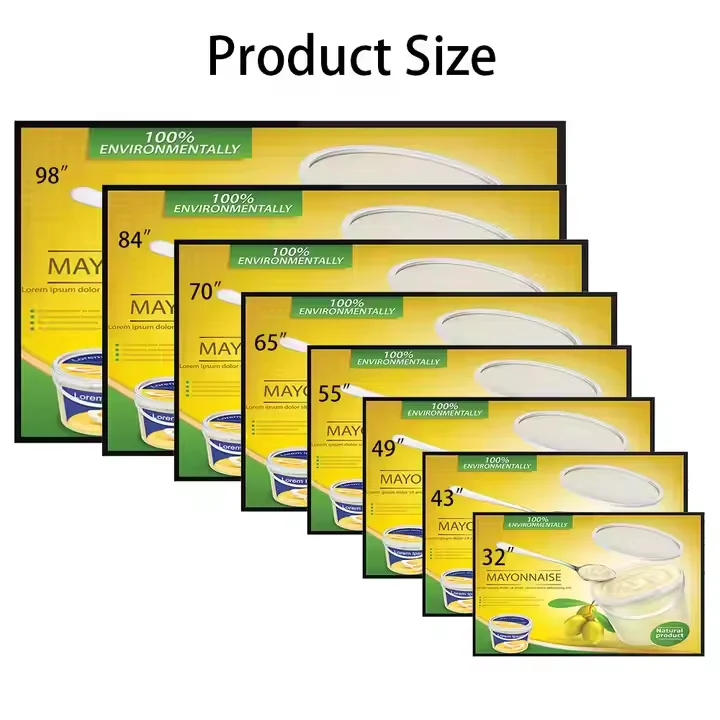 32inch Indoor Wall-Mounted LCD IPS Panel Advertising Display Capacitive Touch Screen Cloud-Based CMS for Business Use - view 6