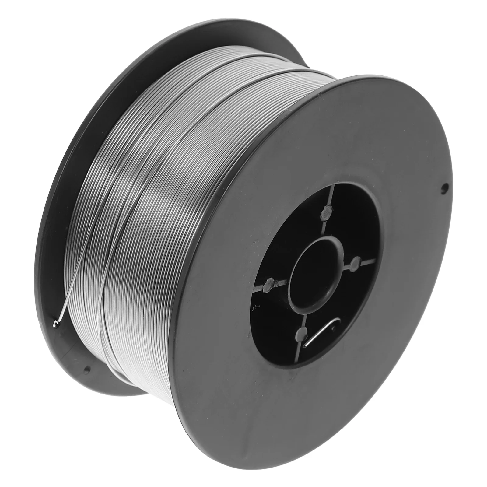 

Gasless Carbon Steel Mig Welding Wire Reel Spool Roll Flux Cored No Gas 08mm 1kg (Silver) Gasless Welding Wire