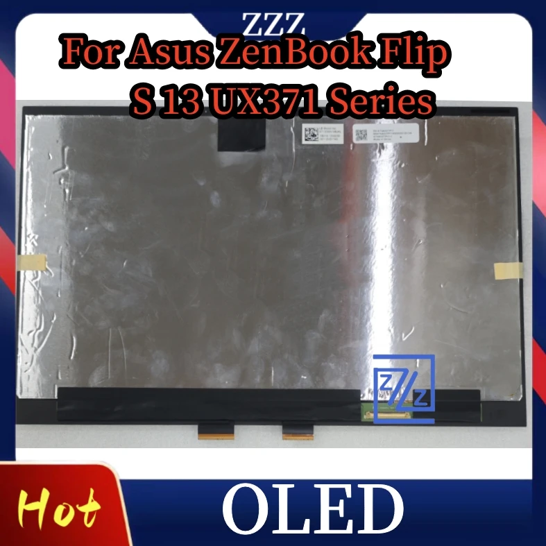 For Asus ZenBook Flip S 13 UX371 UX371EA UX371E UX371 UX371JA Screen Touch OLED Display