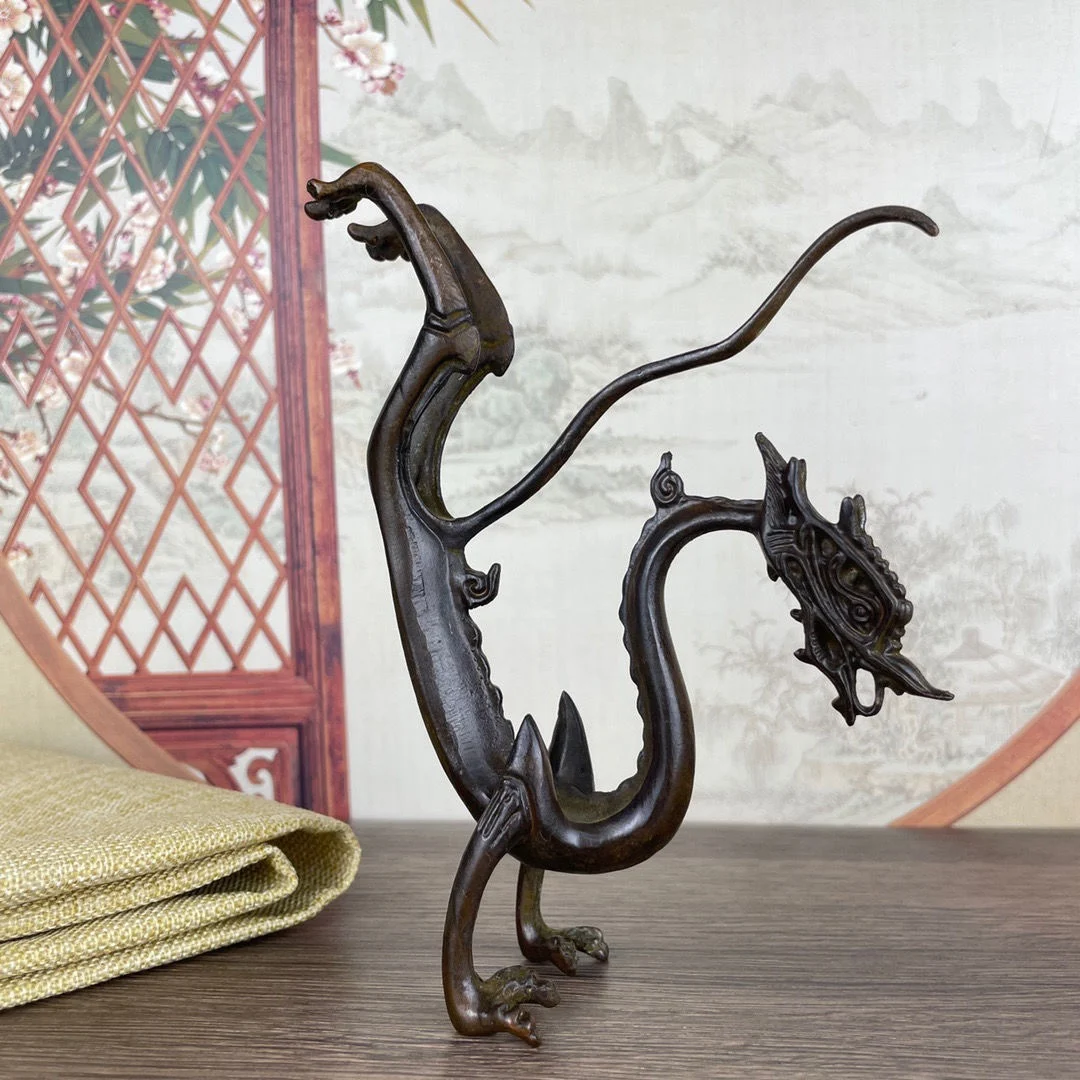 Lilongpin Living Room Office Desktop Zodiac Dragon Decoration Home Accessories Crafts