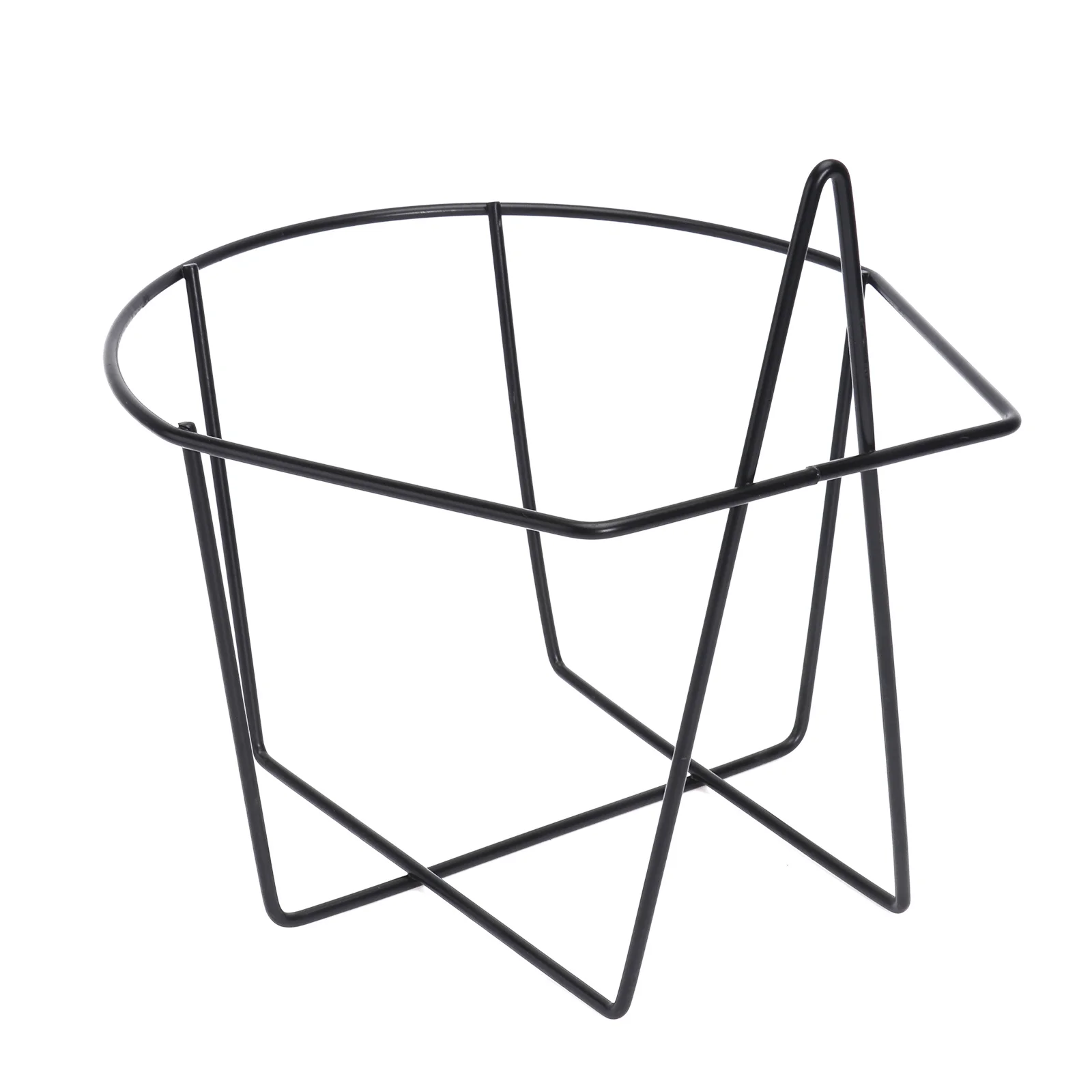 

1Pcs Flowerpot Shelf Heavy Duty Ironwork Plant Stand for Garden Balcony Wall Mounted Flower Rack Decorative Hanging Pot Holder