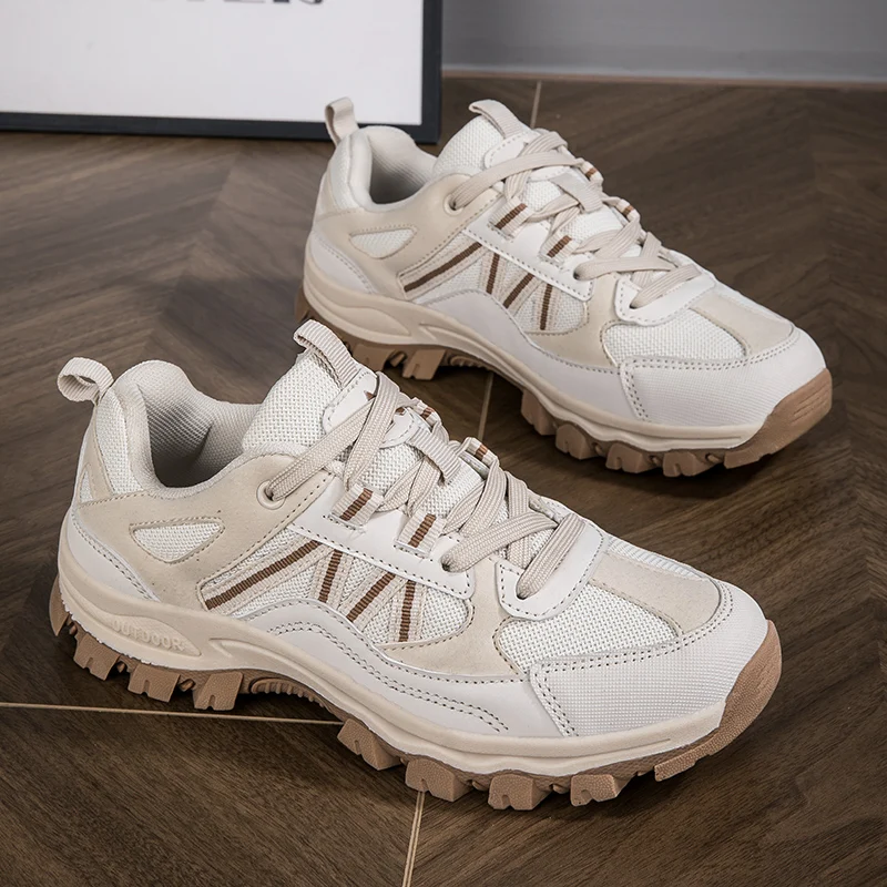 Autumn Men's Outdoor Hiking Shoes Lightweight Men's Casual Shoes Fashion Travel Shoes Women's Sports Shoes Couple Style