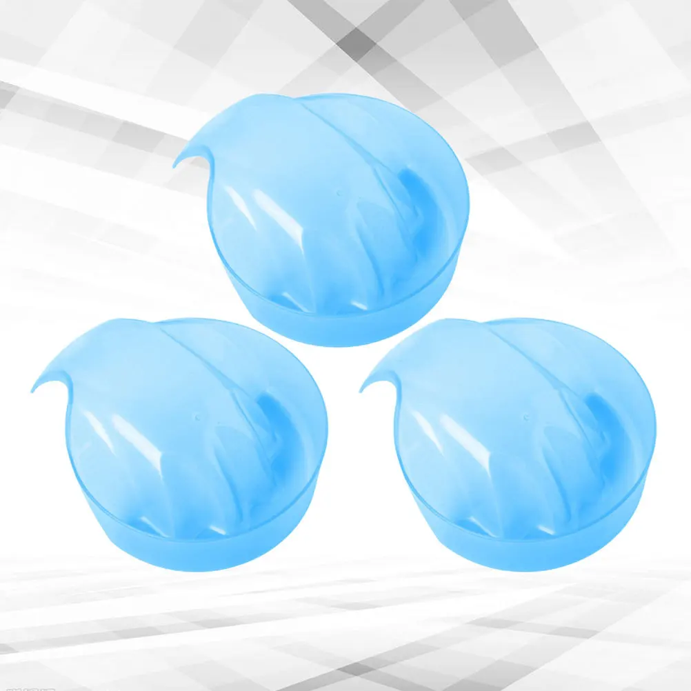 3 pz Cura Delle Unghie Compatto Manicure Soak Per Cuticole Ammorbidente Gel di Rimozione Arte Vassoio Strumento di Sterilizzazione Manicure Soak Ciotola Unghie artistiche