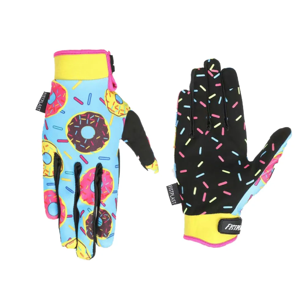 2024 Donut motorcycle gloves, off-road, downhill mountain bike DH MX MTB outdoor sports, wear resistant elastic