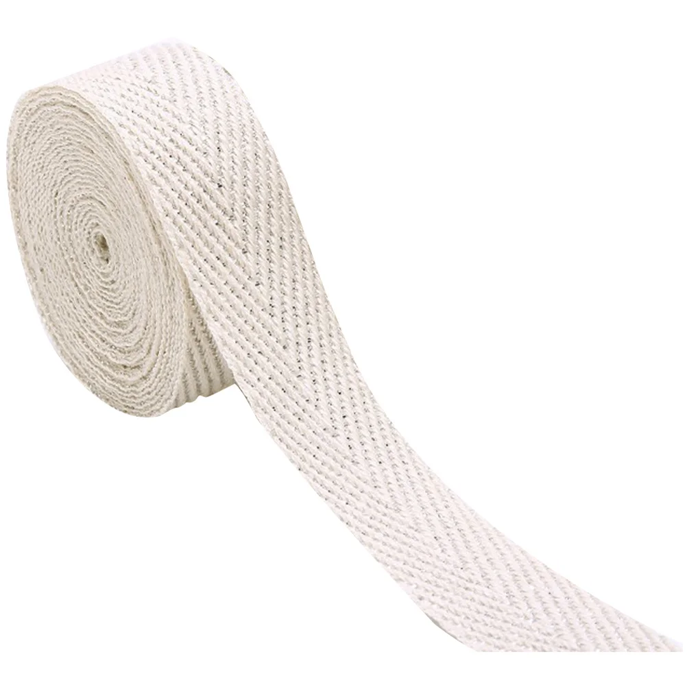 

1 Roll Cotton Twill Ribbon Premium Durable Soft for DIY Handmade Ornaments Gift Packing Scrapbooking Decoration