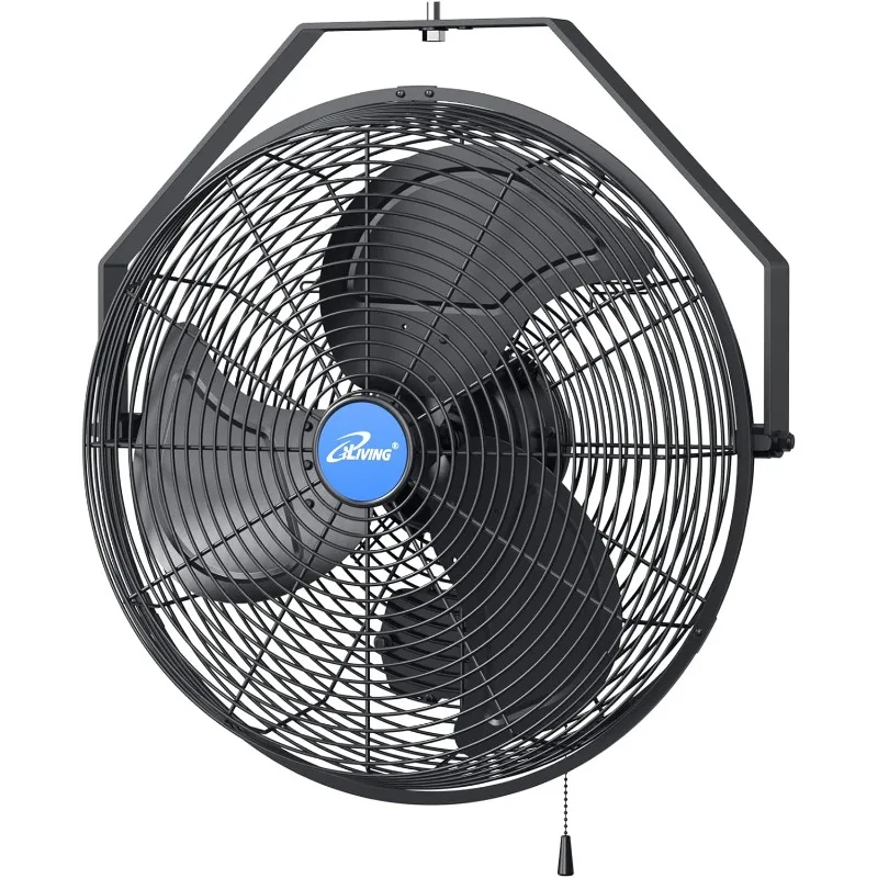 

18" Wall Mounted Variable Speed Indoor/Outdoor Weatherproof Fan, Industrial grade for Patio, Greenhouse, Garage, Workshop