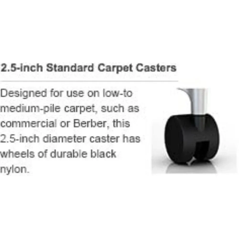 Classic Chair - Fully Adjustable, C size, Adjustable Lumbar, Carpet Casters