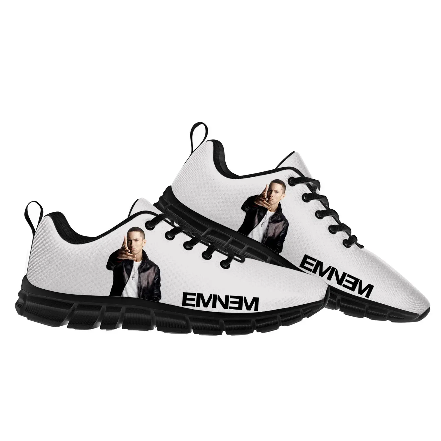 Eminem Hip Hop Rapper Music Popular Sports Shoes Mens Womens  Sneakers Custom High Quality Couple Shoes