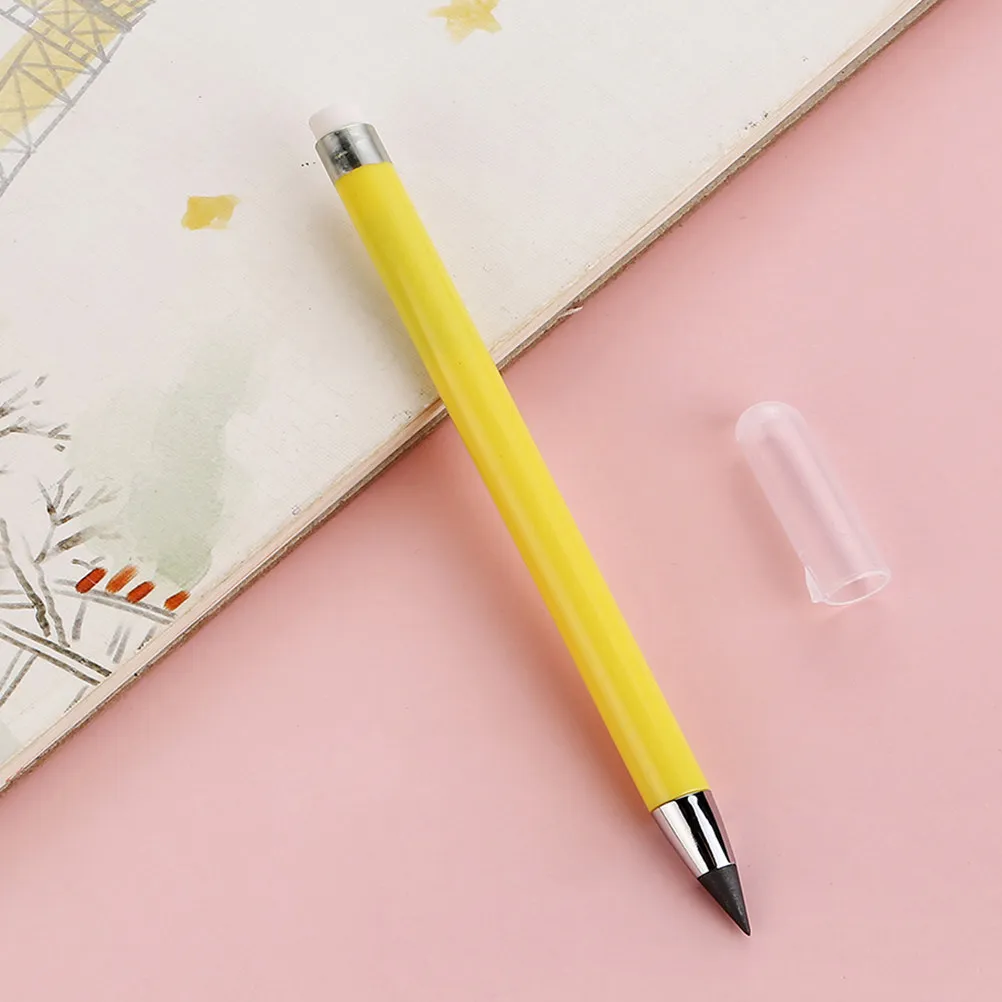 12Pcs Everlasting Non Sharpening Lightweight Inkless Pencils Sketching Writing Supplies for Drawing Drafting Professionals
