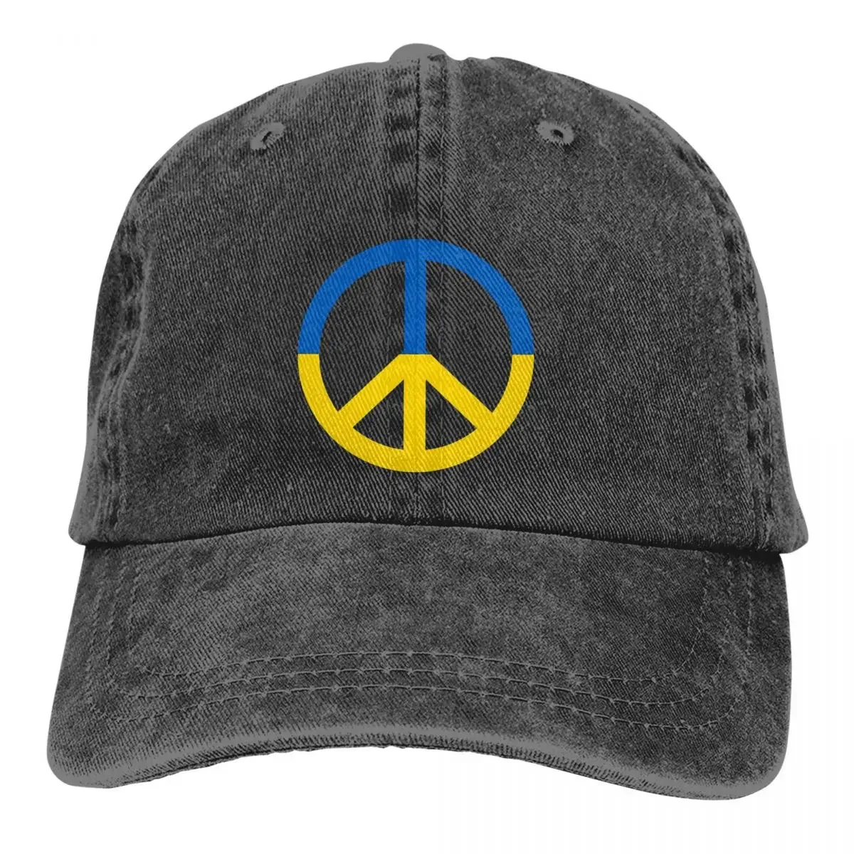 Washed Men's Baseball Cap UKRAINA Peace Trucker Snapback Caps Dad Hat Golf Hats