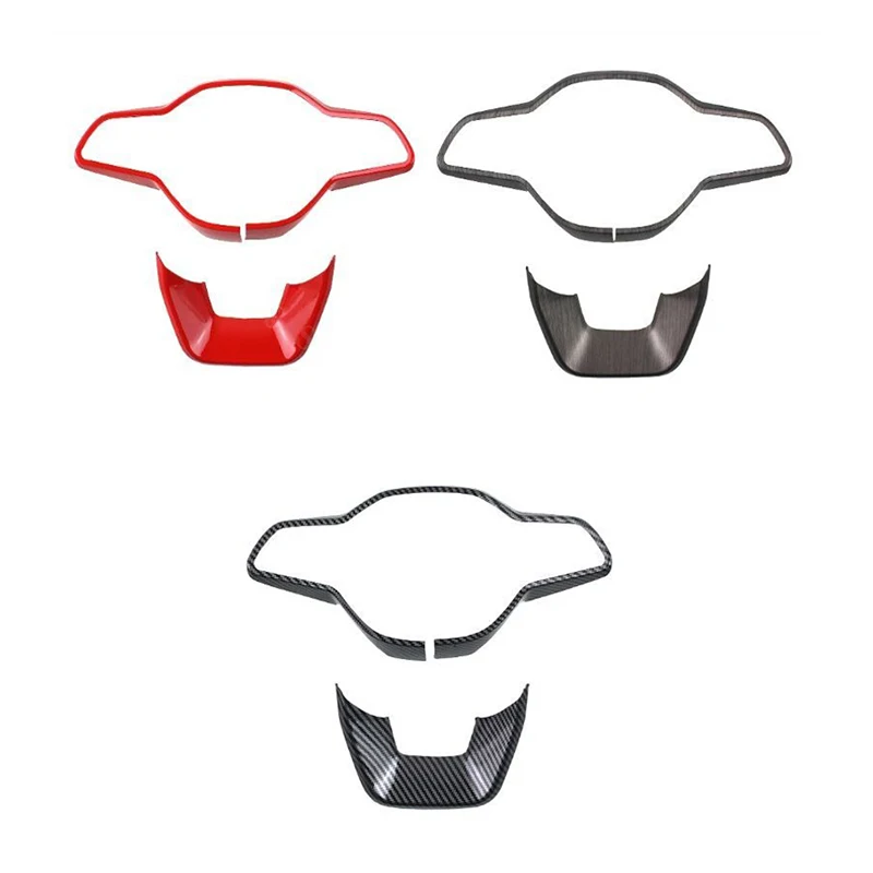 ABS Car Steering Wheel Panel Decorative Trim Sticker Interior Accessories For Geely Monjaro Xingyue L 2021-2026